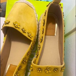 yellow espadrilles